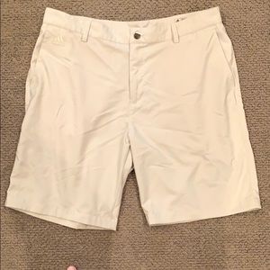 adidas ClimaLite Khaki Athletic Shorts
